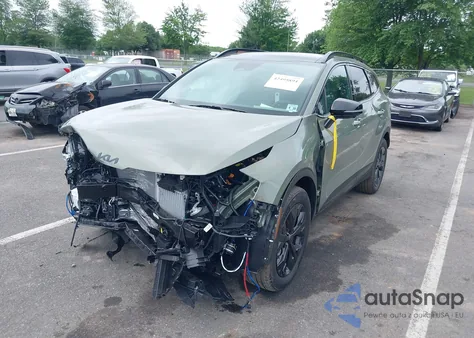 2025 Kia Sportage Plug-In Hybrid X-Line Prestige from USA, damaged, VIN KNDPZDDH2S7206359